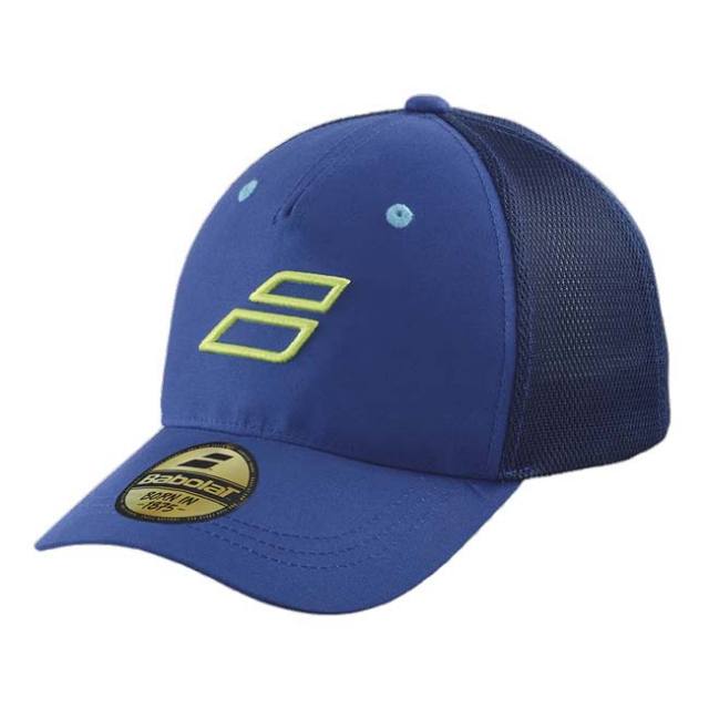 【9,000円以上で8％OFFクーポン】バボラ(Babolat) 2024 ジュニア CURVE TRUCKER カーブ トラッカー ジュニアメッシュキャップ 帽子 5JB1225-4118ソーダライトブルー(24y9m)