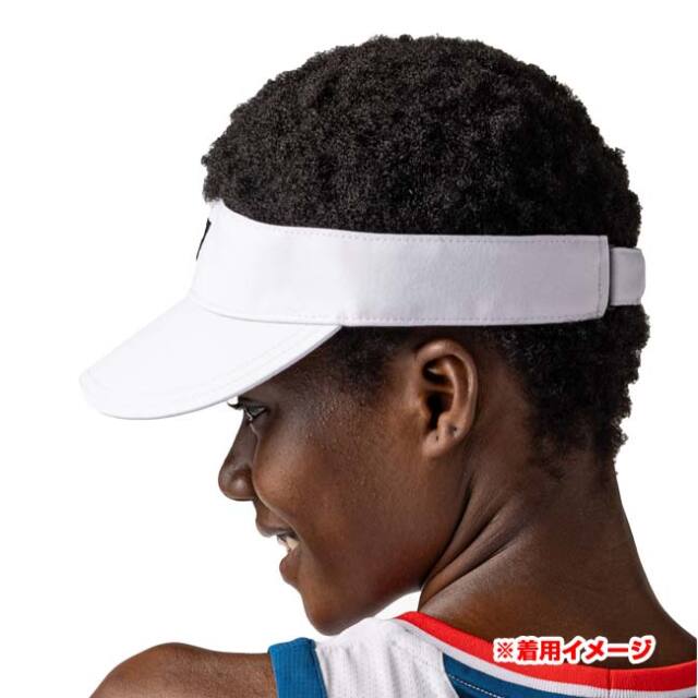 ヨネックス(YONEX) 2026 レディース ロゴ刺繍入りサンバイザー 日よけ