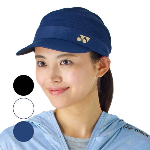 ヨネックス(YONEX) 2026 レディース ロゴ刺繍入り キャスケット 帽子 40132(26y2m)