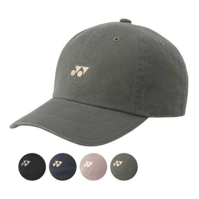 【9,000円以上で8％OFFクーポン】ヨネックス(YONEX) 2025 ユニセックス ロゴ刺繍入り キャップ 帽子 40128(25y3m)