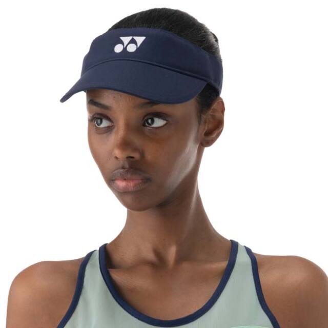 ヨネックス(YONEX) 2025 レディース ロゴ刺繍入りサンバイザー