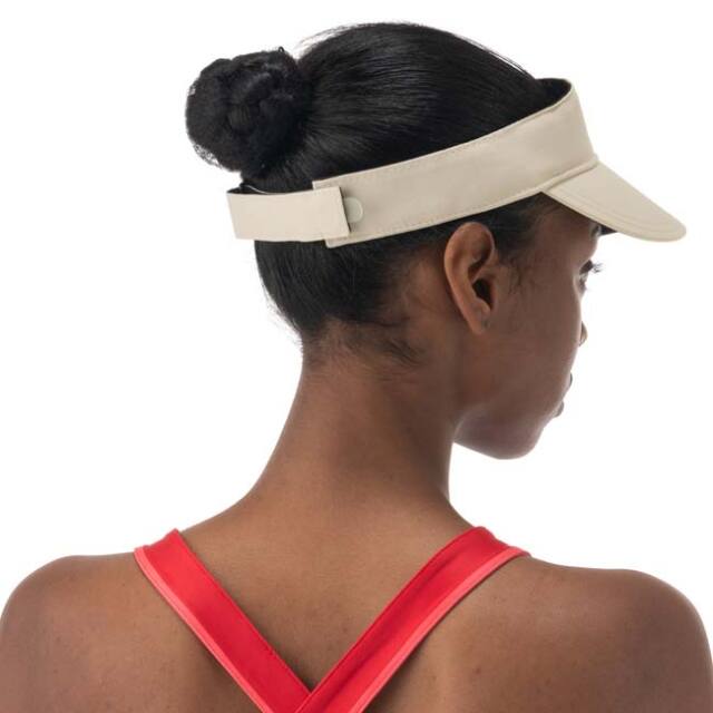 ヨネックス(YONEX) 2025 レディース ロゴ刺繍入りサンバイザー 日よけ