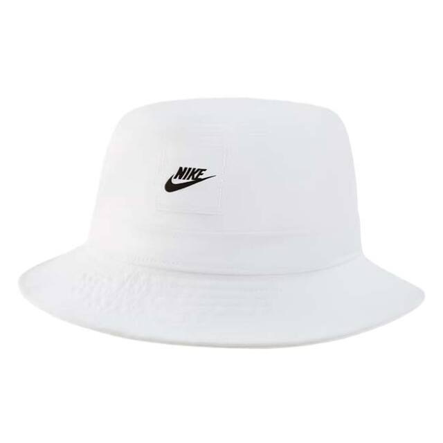 ナイキ(NIKE) 2026 SP ジュニア APEX アペックス SQ FUT キッズ フューチュラ バケットハット FB5648-100 ホワイト×ブラック(26y3m)