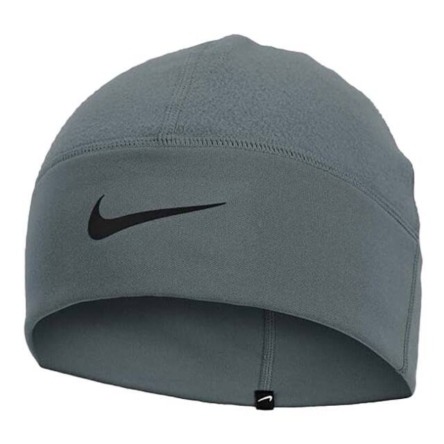 ナイキ(NIKE) ユニセックス Therma-FIT サーマフィット フリース ビーニー ニット帽 CW6000-062 スモークグレー×ブラック(26y1m)