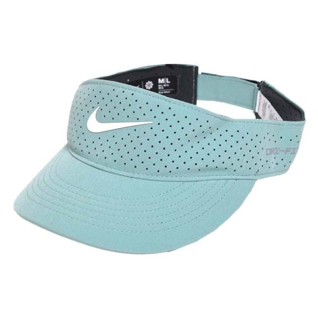 ナイキ(NIKE) ユニセックス Dri-FIT ADV アドバンテージ ACE エース サンバイザー FB6443-017 キャノン×ホワイト(26y1m)