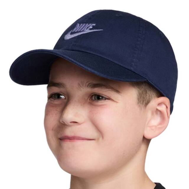 ナイキ(NIKE) 2025 HO ジュニア CLUB クラブ YTH ユース アンストラクチャード フューチュラ ウォッシュ キャップ FB5063-413 Mネイビー×Wインディゴ(25y12m)