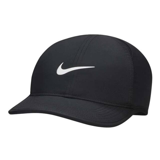 ナイキ(NIKE) ジュニア Dri-FIT Club フェザーライト キャップ 帽子 FB5062-010 ブラック×BK×ホワイト(23y10m)