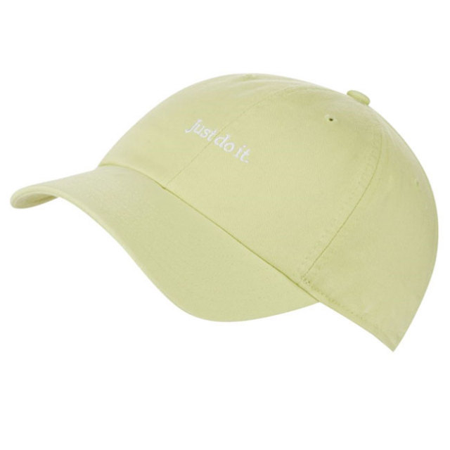 在庫処分特価 ナイキ Nike ユニセックス スポーツウエア H86 Just Do It アジャスタブル キャップ Cq9512 367 ライムライト ホワイト 21y2mトレーニング