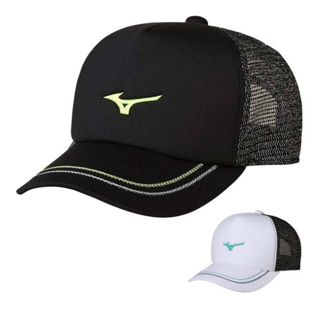ミズノ(MIZUNO) ユニセックス ラメ入りメッシュ 刺繍ロゴキャップ 62JW8001(22y12m)