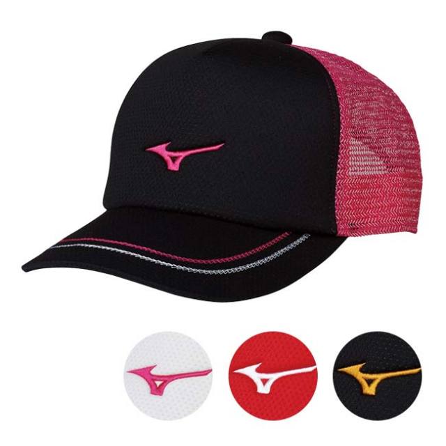 ミズノ(MIZUNO) ユニセックス ラメ入りメッシュ 刺繍ロゴキャップ 62JW8001(22y12m)