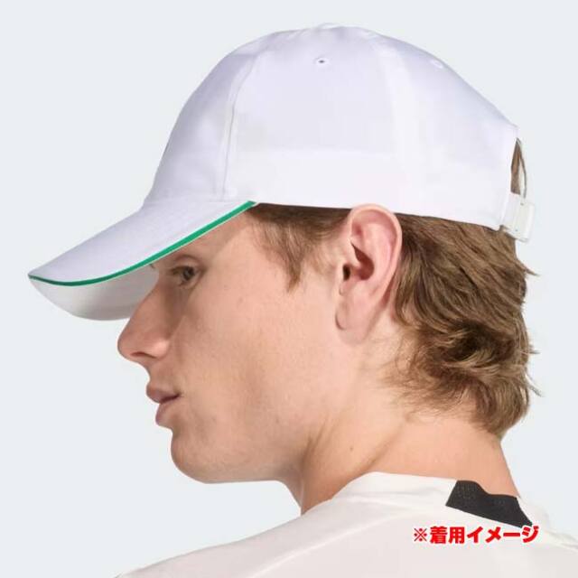 OMEGA ホワイトキャップ 非売品 ルーセント テニス ALL JAPAN キャップ 2024年モデル (ホワイト