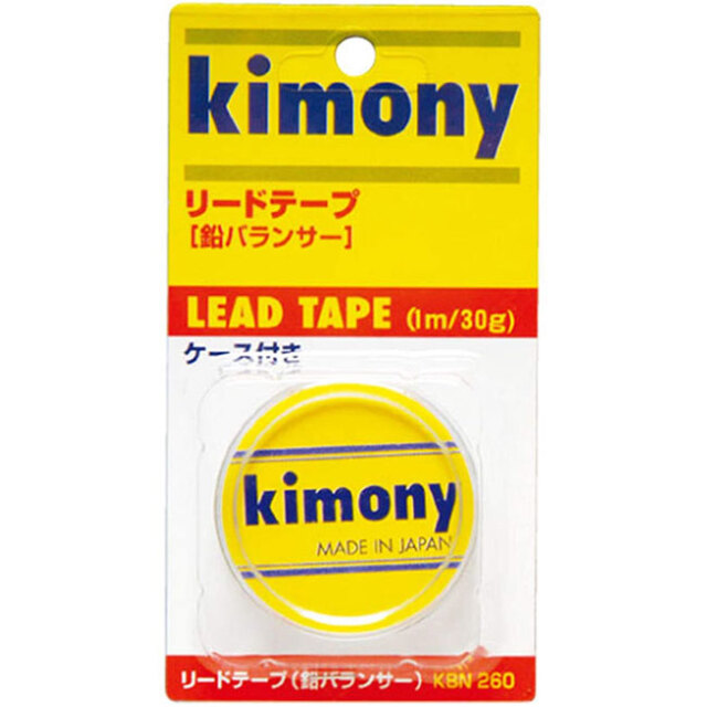 [ウエイト＆バランス調整]キモニー(kimony) リードテープ 鉛バランサー ケース付き 1m(30g) KBN260(21y1m)