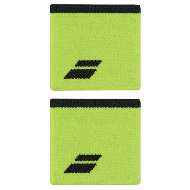 バボラ(Babolat) ユニセックス ロゴ入り リストバンド 2個組 5UB1261