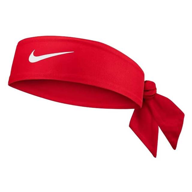 ナイキ(NIKE) ユニセックス FURY フューリー Dri-FIT クラシック アジャスタブル ヘッドバンド はちまきタイプ BN3010-610 Uレッド×ホワイト(26y7m)