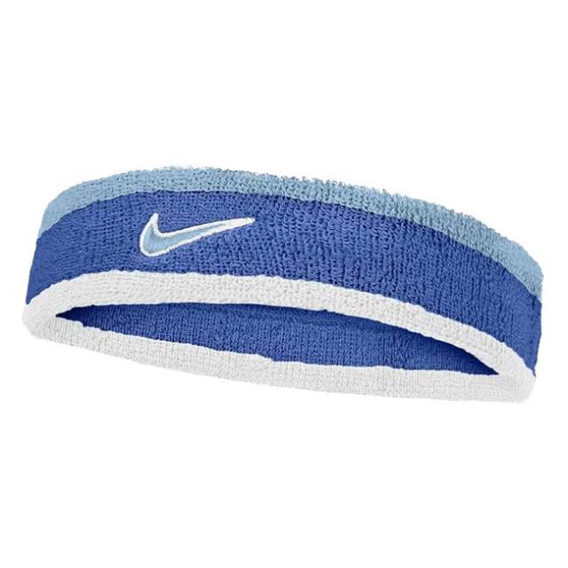 ナイキ(NIKE) ユニセックス Swoosh スウッシュ クラシック ヘッドバンド BN1000-432 コメットブルー×Sホワイト(26y1m)