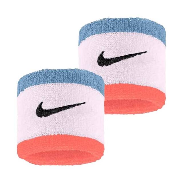 【8日から72時間 8%OFFクーポン】【2個組】ナイキ(NIKE) ユニセックス Swoosh スウッシュ クラシック リストバンド BN3000-584 Bグレープ×Dパープル(25y10m)