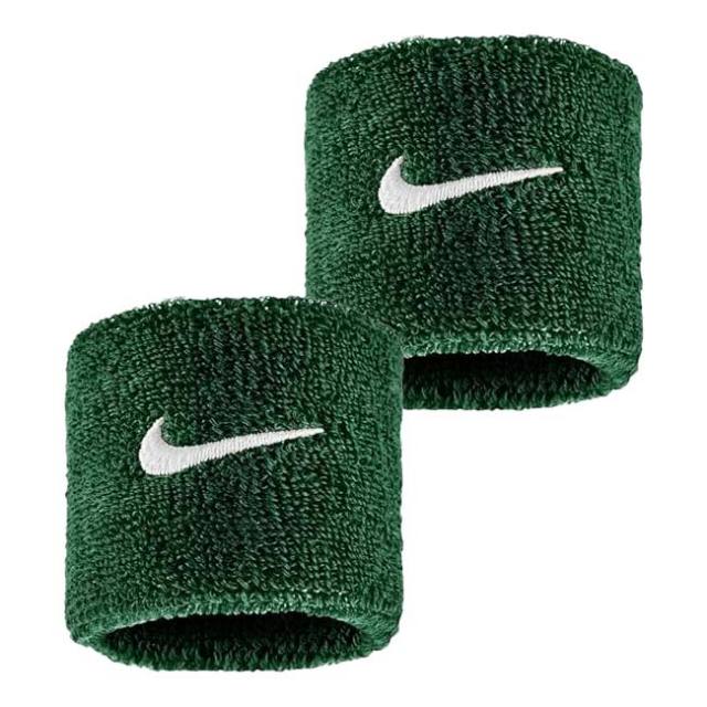 【2個組】ナイキ(NIKE) ユニセックス Swoosh スウッシュ クラシック リストバンド BN3000-319 ジョージグリーン×ＷＨ(25y7m)
