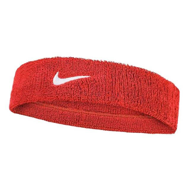ナイキ(NIKE) ユニセックス SWOOSH スウッシュ ヘッドバンド BN1000-610 ユニバーシティレッド×WH(25y7m)
