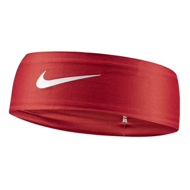 ナイキ(NIKE) ジュニア Dri-FIT フューリー ユース クラシック ヘッドバンド N1011706／BN3055-681Uレッド×ホワイト(25y1m)
