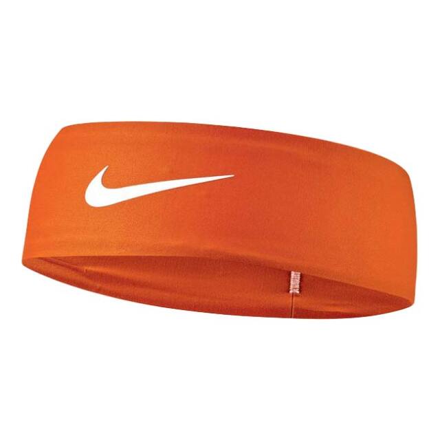 ナイキ(NIKE) ユニセックス Dri-FIT フューリー クラシック ヘッドバンド N1011706／BN3050-813Sオレンジ×ホワイト(25y1m)