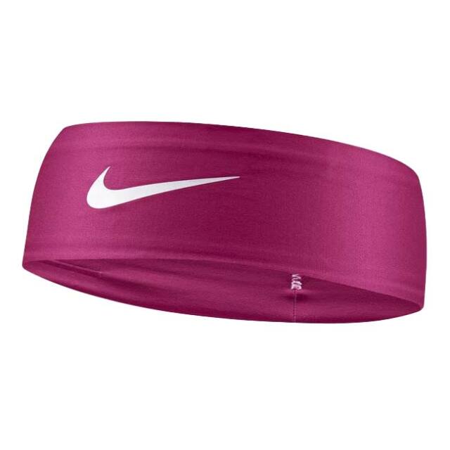 ナイキ(NIKE) ユニセックス Dri-FIT フューリー クラシック ヘッドバンド N1011706／BN3050-618ビビッドピンク×ホワイト(25y1m)