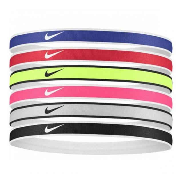 ナイキ(NIKE) ユニセックス スウッシュヘッドバンド 2.0 6本セット N1002021／BN2071-655 マルチカラー(23y7m)