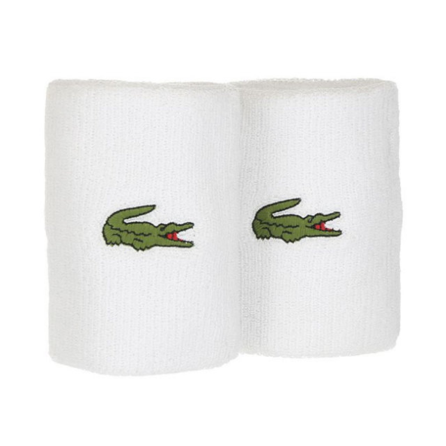 ラコステ(Lacoste) スポーツ ストレッチ コットン リストバンド 2個1セット RL9272(19y5m) アミュゼスポーツ