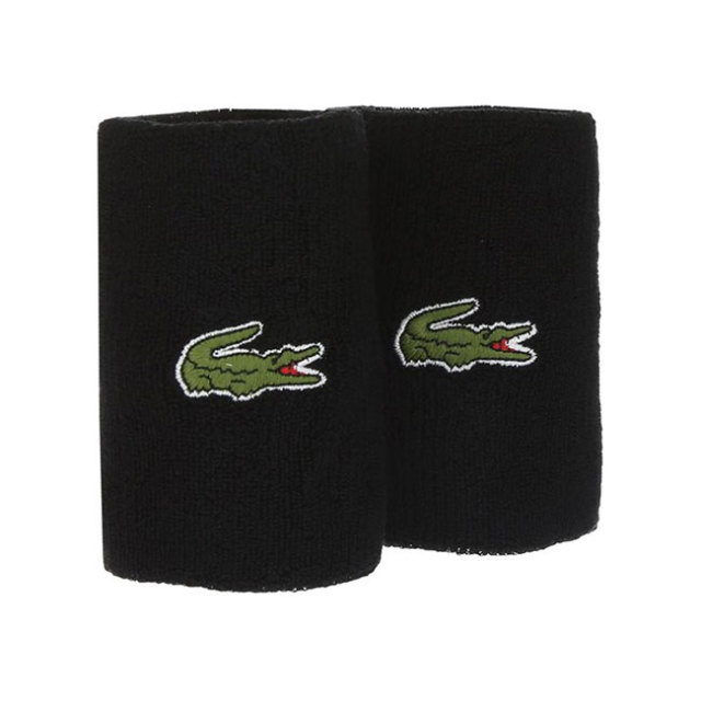 ラコステ(Lacoste) スポーツ ストレッチ コットン リストバンド 2個1セット RL9272(19y5m) アミュゼスポーツ