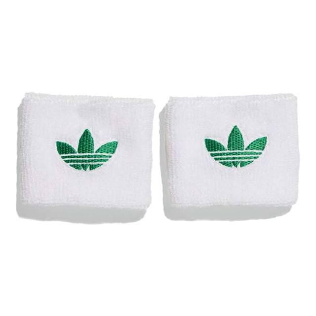 【Wimbledon2025】adidas Originals(アディダスオリジナルス) 2025 ユニセックス LONDON テニス シングルワイド リストバンド 2枚組 JW8533 ホワイト(25y7m)