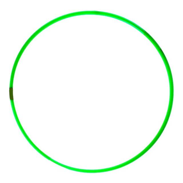 トップスピン(TOPSPIN) ／ツールズ(TOOLZ) フープ サークル フラフープ 直径80cm フィットネス エクササイズ TOTREIグリーン(24y7m)