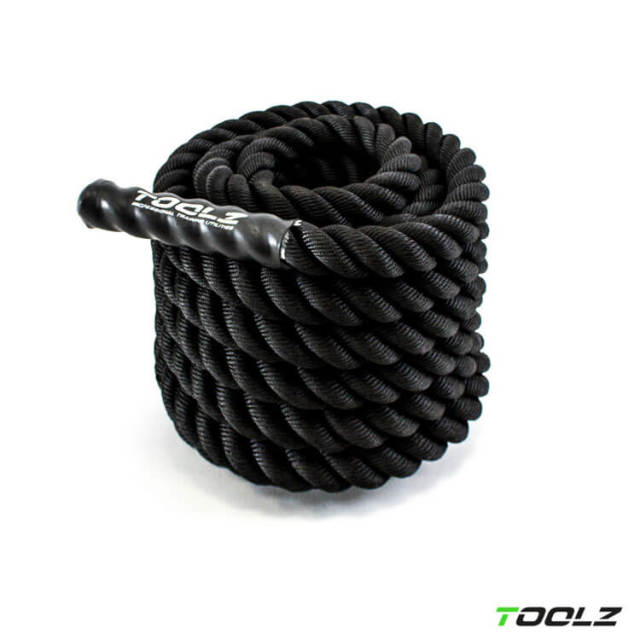 トップスピン(TOPSPIN) ／ツールズ(TOOLZ) バトルロープ Battle Rope 体幹強化 LS3676 トレーニング (19y12m)