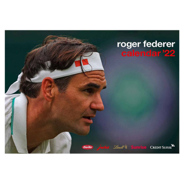 【訳あり】希少！コレクターズアイテム ロジャーフェデラー ファウンデーション ロジャーフェデラー 2022年 オフィシャルカレンダー (21y12m)