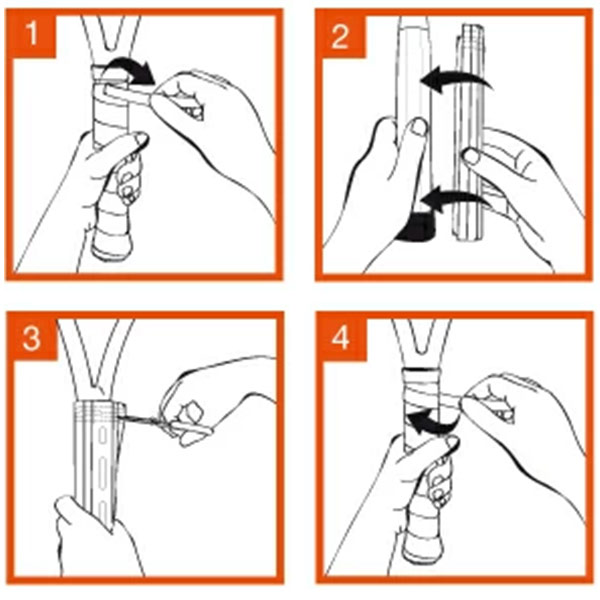 グリップサイズ調整】サイズアップ +1サイズと+2サイズ、+3サイズの3