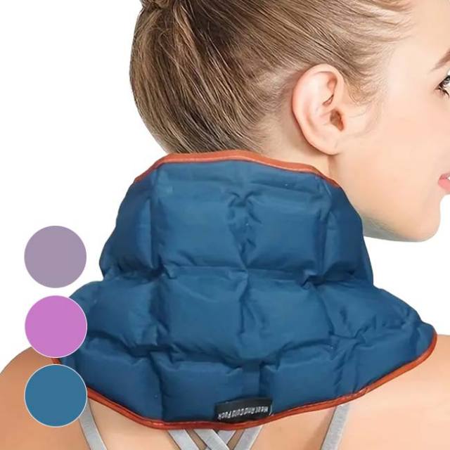 筋肉疲労の軽減に」 ネック アイスパック 首用 冷温湿布 ジェル