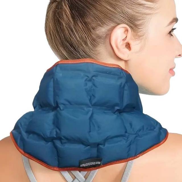 筋肉疲労の軽減に」 ネック アイスパック 首用 冷温湿布 ジェル