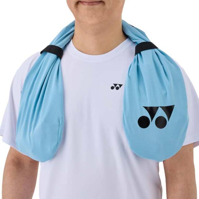 ヨネックス(YONEX) ユニセックス 首・脇用クールパッド 保冷剤付き クールダウン 熱中症対策 AC553-033 ライトブルー(26y8m)