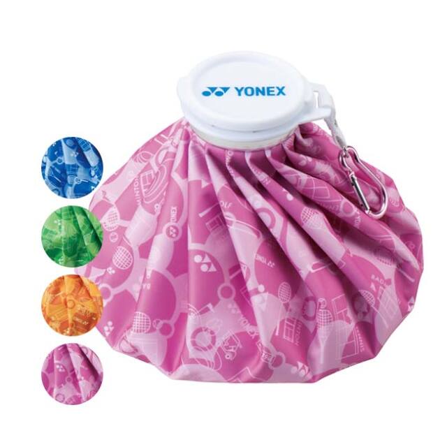 【カラビナ付き】ヨネックス(YONEX) 2025 アイスバッグ 氷のう 熱中症対策 クールダウン アイシング 氷嚢 AC552(25y7m)