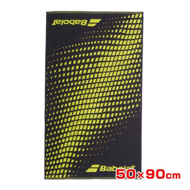 バボラ(Babolat) 2026 AERO アエロ グラフィック ミディアムタオル 50×90cm 5UB1391-7019 アエロ×グレー(26y3m)