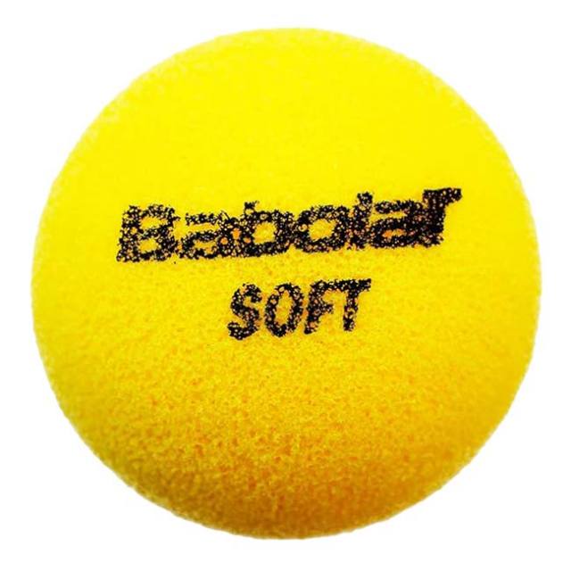 【9,000円以上で8％OFFクーポン】「バラ売り1球」バボラ(Babolat) Soft Foam ソフトフォームボール 1球入り スポンジボール ジュニアボール(24y7m)
