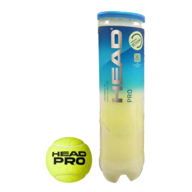 ヘッド(HEAD) PRO プロ 硬式テニスボール プレッシャーボール 4球入り