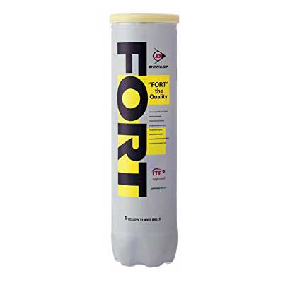 ダンロップ(DUNLOP) 【FORT(フォート) (１缶／4球)】 硬式テニスボール