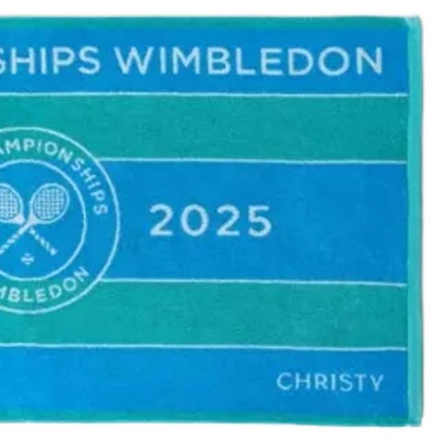 ウィンブルドン WIMBLEDON 2016 公式タオル CHRISTY社製