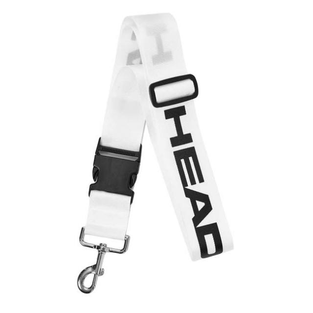 【ネットの高さを簡単に調節】ヘッド(HEAD) ネットベルト ストラップ センターベルト テニスネットストラップ 287612 ホワイト(25y4m)