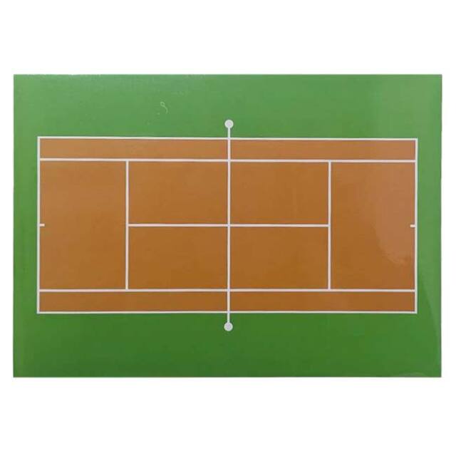 テニス用 戦略ボード、伝言版に」 作戦ボード マグネット A4
