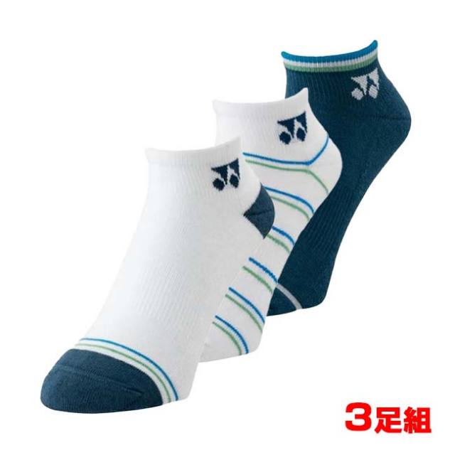 【三足組】ヨネックス(YONEX) 2025 メンズ スニーカーインソックス ローカット丈 3足組 3P 19237Y-080 アソート(25y7m)
