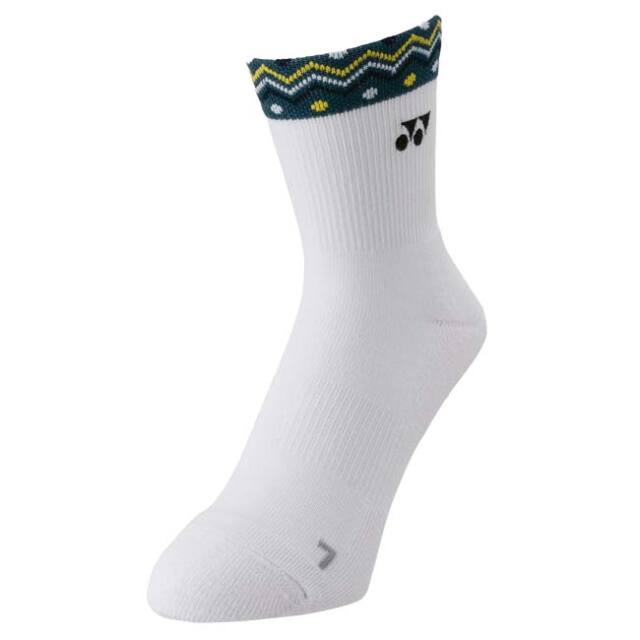【YONEX】3Dエルゴ　靴下 6足 【25-28cm】 YONEX 3Dエルゴソックス 25-28cm ホワイト/レッド - メルカリ