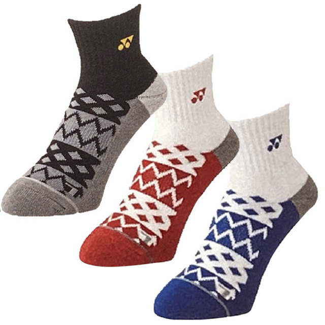 ヨネックス Yonex 21 メンズ アンクルソックス 3dエルゴソックス 抗菌防臭ソックス y 21y2m