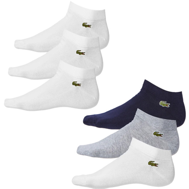 ラコステ Lacoste 22 Sp メンズ Sport アンクルソックス 3足組 Ra41 22y3m ラコステ Lacoste 22 Sp メンズ Sport アンクルソックス 3足組 Ra41 22y3m