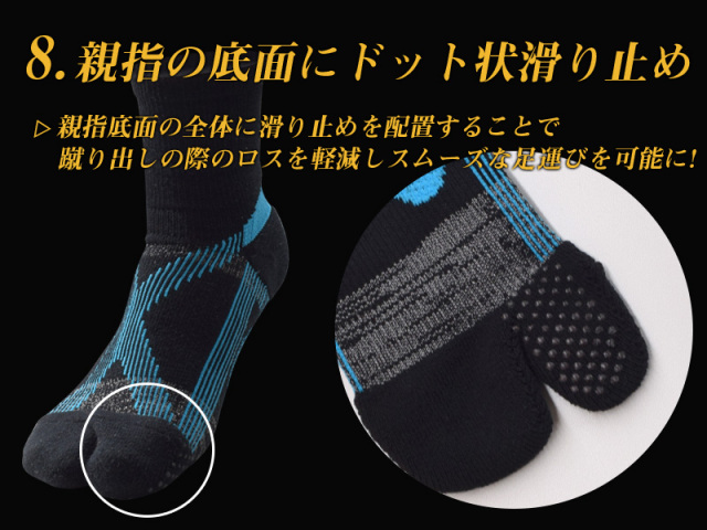 究極のゴルフソックス(ショート丈) メンズ 25-27cm 着圧サポート