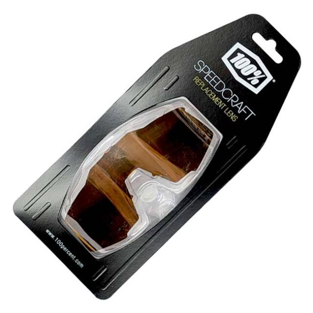 【10％OFFマジッククーポン対象】【交換用レンズ】100%(ワンハンドレッド) SPEEDCRAFT スピードクラフト用 リプレイスメントレンズ ※本体は別売※ 69032-00012 ブロンズ ML ミラー(25y12m)